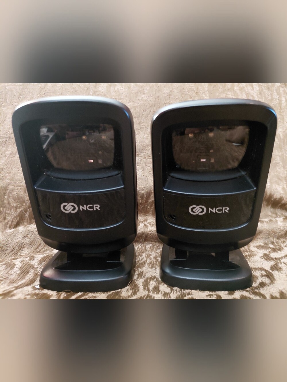 Black Retail Barcode Scanners - Pair